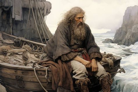 Grímur Kamban: The story of the Faroe Islands' first Norse settler | The Viking Herald Icelandic Artists, A Single Man, Kingdom Of Denmark, Norse Myth, Viking Life, Human Settlement, Ancient Maps, Viking Ship, Old Norse