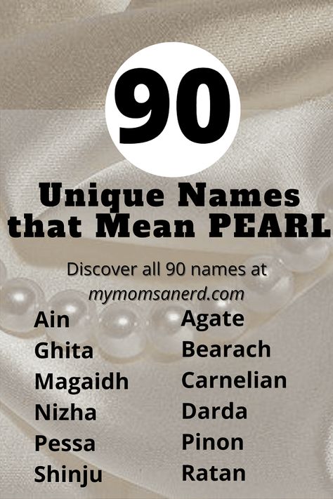 Jewel Names, Pearl Names, Scandinavian Names, Gem Meaning, Persian Names, Feminine Names, Nerdy Baby, Ancient Greek Words, Short Names