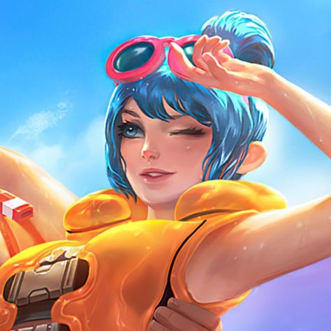 Fanny Mobile Legends, Female Lifeguard Anime, Mlbb Fanny, Badang Mlbb, Fanny Lifeguard, Mobile Legends, Matching Icons, Anime Wallpaper, History