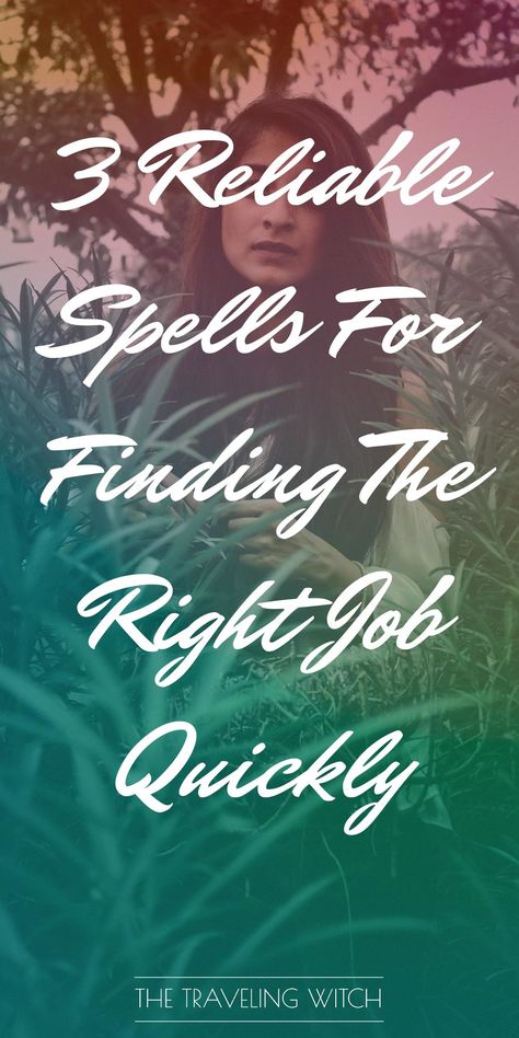 What Is Spirituality, Occult Witch, Find Your Dream Job, Finding A New Job, Witchcraft Spell Books, Witchcraft For Beginners, The Occult, Money Spells, Wiccan Spells