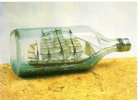 A Ship in a Bottle - Create an Heirloom Bottle Ship, Ship Bottle, Ship In A Bottle, Ship In A Bottle Diy, Ship In A Bottle Painting, Boat In A Bottle, Ocean Bottle, Model Sailing Ships, Ship In Bottle