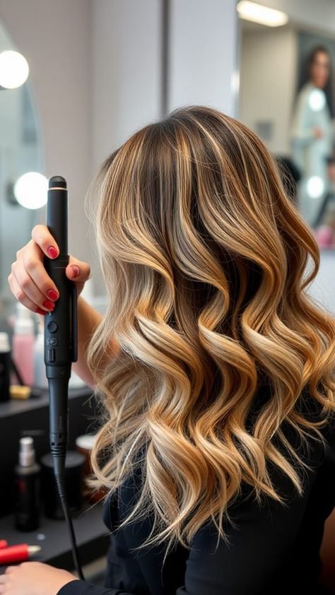 Common Mistakes to Avoid When Creating Beachy Waves Curling Beach Waves How To, Types Of Hair Curls Hairstyles, Blowout Beach Waves, Long Soft Waves Hair, How To Get Soft Waves In Hair, How To Do Mermaid Waves, How To Create Waves In Hair, How To Get Beach Waves With Curling Iron, How To Get Beachy Waves