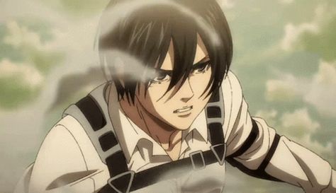 Mikasa Snk GIF - Mikasa Snk Attack On Titan Season4Part2 - Discover & Share GIFs Aot Gifs, Mikasa Anime, Eren Aot, Aot Characters, Eren X Mikasa, Titans Anime, Eren And Mikasa, Mikasa Ackerman, 5 Anime