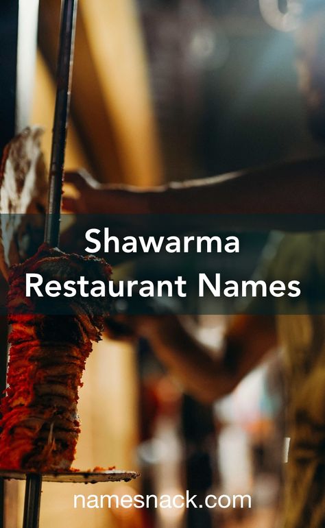 10 tasty business name ideas for your shawarma restaurant. Shawarma Restaurant, Shawarma Place, Shop Name Ideas, Business Name Ideas, Truck Names, Free Logos, Food Captions, Greek Restaurants, Restaurant Names