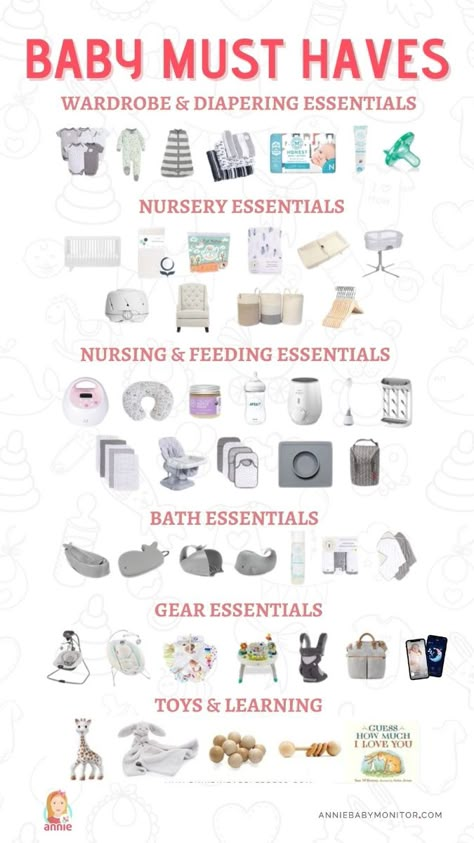 New baby on the way? 🎉 Don't stress! This pin is your ultimate guide to essential baby gear. From cozy sleep essentials to practical feeding supplies, we've got you covered. Discover must-have items that will make your life as a new parent a breeze. Let's create a perfect nursery and welcome your little one in style! 🍼👶 #babyessentials #newparents #babygear #nurseryideas #musthaves Newborn Baby Supplies, Nursery Must Haves Newborns, Things You Need For A Baby, Baby Things You Need, Baby Accessories Must Have, Baby Supplies List, Newborn Organization, Baby Stuff Must Have, Baby Must Haves Newborn