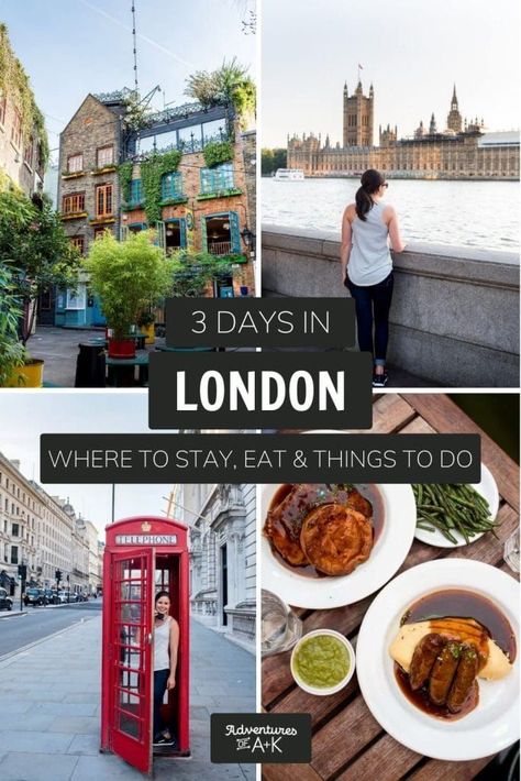 3 Days in London | London Guide | London Itinerary | United Kingdom | London Travel | Things to do London #London 4 Days In London, 3 Days In London, London Must See, London 2022, London Streets, Uk Trip, London Itinerary, Travel Guide London, London Trip