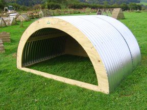 Animal Arks for quality animal arks, pigs arks, poultry arks, sheep and field shelters Goats House, Goat Shelters, Sheep Shelter, Goat Ideas, Field Shelters, Miniature Goats, Goat Shed, Livestock Shelter, Goat Shelter