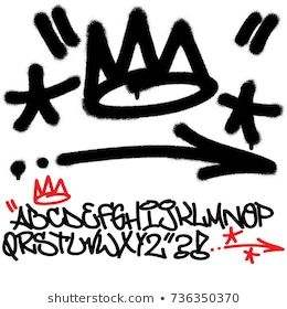 Free Graffiti Fonts, Graffiti Alphabet Styles, Tag Alphabet, Graffiti Lettering Alphabet, Graffiti Art Letters, Graffiti Text, Graffiti Words, Graffiti Lettering Fonts, Graffiti Writing