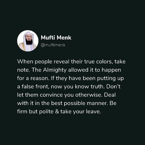 There comes a point in your life when you realize who matters, who never did, who won't anymore & who always will. And in the end you learn who is fake, who is true & who would risk it all for you. Everyone's true colours show eventually. May Allah guide and help us all. Quote For Relatives, True Colours Of People Quotes, Quotes About Friendship In Islam, Back Biters Quotes People In Islam, People Who Help Us Quotes, Fake People In Islam, Everyone Fake Quotes, Fake Relatives Quotes In English, Fake Friends In Islam