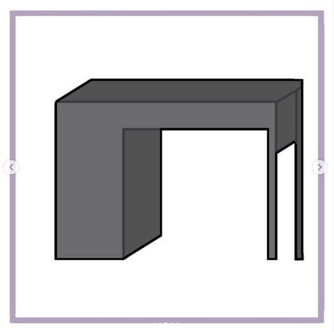 Gacha Table, Corner Desk, Cute Drawings, Desk, Furniture, Home Decor, Home Décor