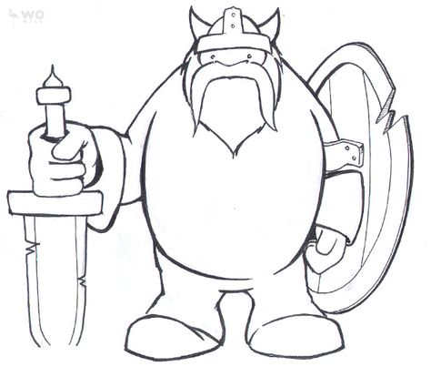 How To Draw Vikings Image Search Results Viking Cartoon, Personal Drawings, Viking Party, Viking Images, Easy Cartoon, Easy Cartoon Drawings, Artwork Ideas, Grade 4, Drawing Artwork