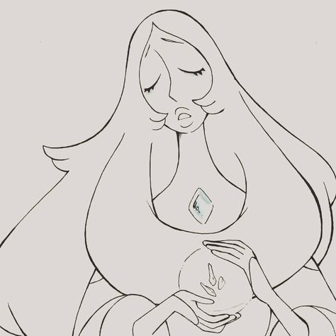 Su Blue Diamond Fanart, Blue Diamond Steven Universe Drawing, Drawing Ideas Steven Universe, Blue Diamond Tattoo Steven Universe, Steven Universe Drawing Ideas, Steven Universe Line Art, Steven Universe Drawing Style, Steven Universe Doodles, Blue Diamond Drawing