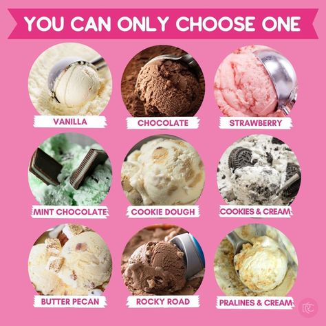 Pralines And Cream, Ice Cream Menu, Chocolate Cookie Dough, Strawberry Mint, Homemade Ice Cream Recipes, Food Babe, Life Board, Vanilla Chocolate, Chocolate Strawberry