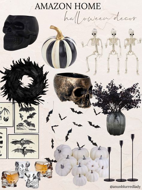 Halloween Decorations Amazon, Amazon Halloween Decor, Classic Halloween Decor, Decor On Amazon, Amazon Halloween, Chic Halloween Decor, Classy Halloween Decor, Classy Halloween, Craft Stalls