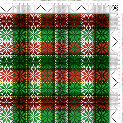 Handweaving.net: Weaving Drafts Search Halvdrall Weaving Draft, Snowflake Weaving Draft, Weaving Drafts 4 Shaft, 8 Shaft Weaving Drafts, Christmas Weaving, Floor Loom Weaving, Weaving Patterns Loom, Basket Weaving Patterns, Floor Loom