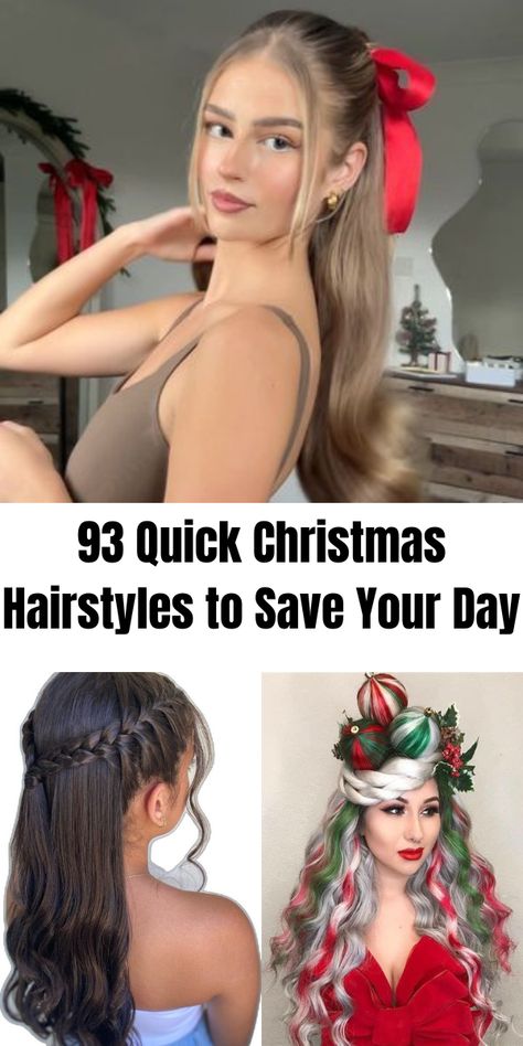 Make the holidays magical with these fun and easy Christmas hairstyles for kids. From reindeer buns to candy-cane braids, they’ll be the star of every photo! #KidsHairstyles #HolidayFun #FestiveHairTips Hairstyles For Kids Easy, Easy Christmas Hairstyles, Christmas Hairstyles For Kids, Black Hair Long Hair, Girls Hairstyles Easy, Christmas Hairstyles, Holiday Hairstyles, Hairstyles For Kids, Teen Hairstyles