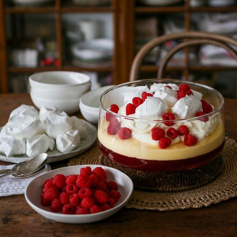 Trifle Cake, Roast Pumpkin Salad, Chicken Mushroom Pasta, Marinated Tempeh, Fruit Trifle, Summer Pudding, Roasted Capsicum, Ginger Chutney, Pumpkin Salad