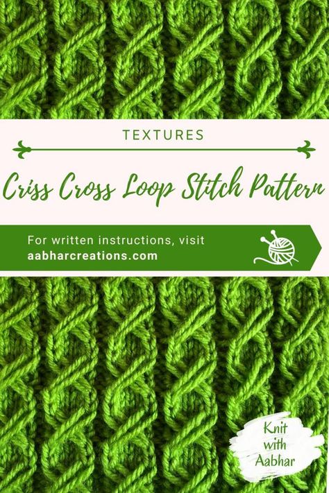 Elongated Stitch Knitting, Knitting Rib Stitch Patterns, Moss Blanket, Knit Stitch Patterns Texture, Stitch Dictionary, Cable Knit Sweater Pattern, Loop Stitch, Knitting Hacks, Knitting Patterns Free Blanket