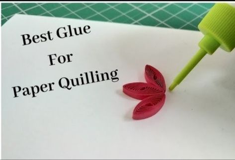 Quilling Glue Tips, Best Glue For Paper Quilling, Quilling Glue, Quilling Flowers Tutorial, Quilling Inspiration, Quilling Videos, Neli Quilling, Best Glue, Flowers Tutorial