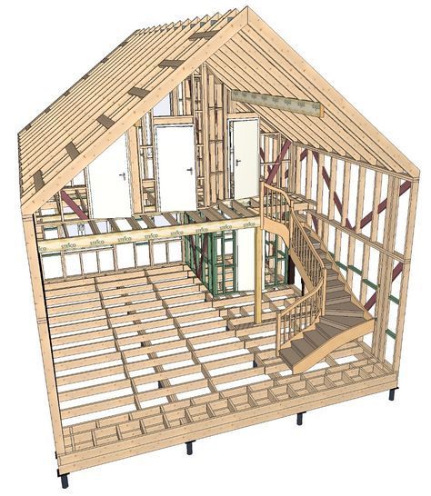 16000 Woodworking Plans. Building A Wooden House, Diy Storage Shed Plans, Arched Cabin, A Frame Cabin Plans, Diy Storage Shed, Framing Construction, Building A Cabin, Tiny House Loft, Barn Style House Plans