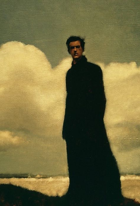 Real Art Painting, Oil Painting Illustration, Ominous Painting, Mannerism Art, Anne Magill, Man Portrait Painting, Male Painting, Dark Oil Painting, Eclipse Art