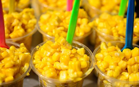 Corn In A Cup, State Fair Food, Food Fair, Iowa State Fair, Carnival Food, Winter Festival, Carnival Birthday, Fair Food Recipes, Iowa State