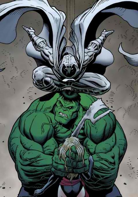 Ultimate Hulk, Arthur Adams, Moon Knight, Hero Arts, Vol 2, Hulk, Avengers, Comic Books, Marvel