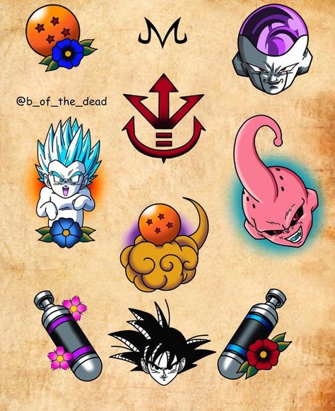 Dragon Ball Z Dragonball Z Flash Tattoo, 7 Dragon Ball Tattoo, Small Dragon Ball Z Tattoo Ideas, Dragon Ball Z Flash Tattoo, Small Dragon Ball Z Tattoo, Dragonball Tattoo Ideas, Dragon Ball Z Tattoo Design, Dragon Ball Z Tattoo Ideas, Dragonball Z Tattoo