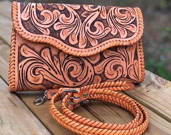 Finest Trendy Hand-Tooled Leather Handbags & by OnlyDesigners Mexican Purse, Large Crossbody Purse, Tooled Leather Handbags, Tooled Leather Purse, Cheap Purses, Leather Colors, Diy Purse, Handbags Affordable, Cheap Bags