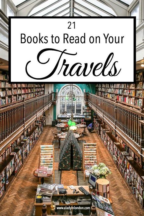 Here are 21 books to read while traveling, with a country-by-country guide to which books are the best to read for each destination. Best Travel Books, Books And Tea, Literary Travel, London Itinerary, Travel Guide Book, Great Books To Read, London Tours, Travel Reading, Things To Do In London