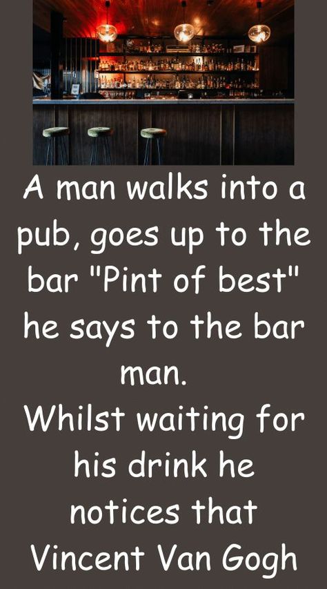 A man walks into a pub goes up to the bar “Pint of best” he says to the bar man funny jokes, short funny jokes, friends funny jokes, #funniest jokes #best jokes, hilarious funny english jokes, memes and jokes #memes #jokes Bar Jokes, Funny English Jokes, Funniest Jokes, Best Jokes, Funny English, English Jokes, Jokes Hilarious, Short Jokes Funny, Hilarious Funny