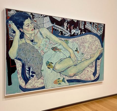 Fighting the Male Gaze — The Modern’s Arresting New Art Exhibit Showcases “Women Painting Women” in a Fort Worth Groundbreaker Hope Gangloff, The Male Gaze, Male Gaze, Modern Art Museum, Painting Women, Women Painting, Art Exhibit, Painting Inspo, Arte Inspo