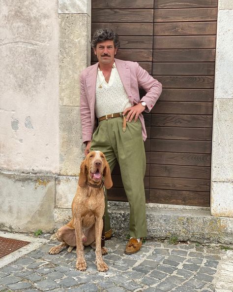 Bohemian Style Men, Men's Summer Fashion, Fashion 23, Italian Men, Gentleman Style, Mens Fashion Summer, Look Vintage, Casual Elegance, Mens Street Style