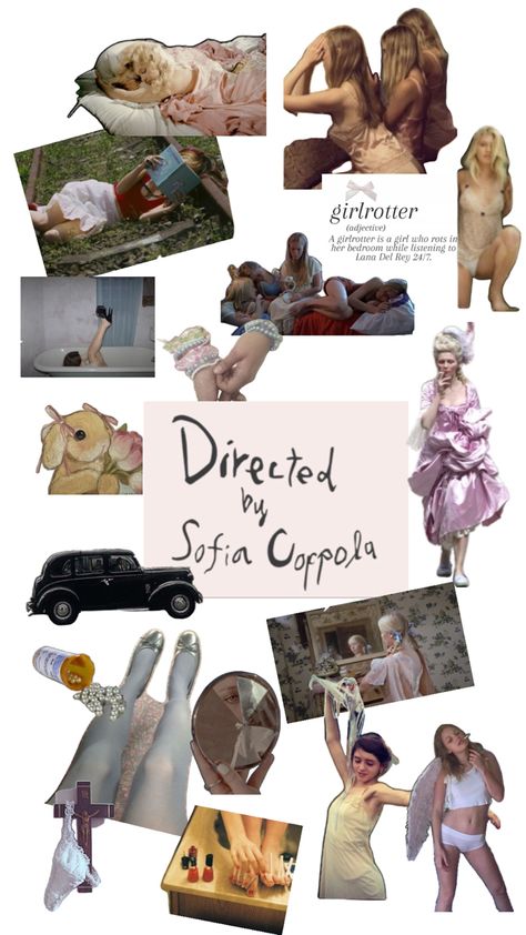 That Sofia coppola aesthetic Sophia Coppola Aesthetic, Sofia Coppola Aesthetic, Sofia Coppola Style, Sofia Coppola Movies, Fashion Designer Aesthetics, Cinema Film, Sofia Coppola, Cool Wallpapers Art, Blogger Girl