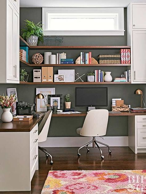 Basement Office, Small Bungalow, Desk Area, Regal Design, Kitchen Corner, Space Interiors, Small Home Office, Home Office Space, Basement Remodeling