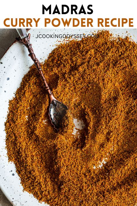 Madras Curry Powder Curry Spice, Curry Powder Recipes, Curry Dressing Recipe, Homemade Curry Powder, Curry Seasoning, Dhal Recipe, Thai Curry Recipes, Masala Powder Recipe, Curry Recipes Vegetarian