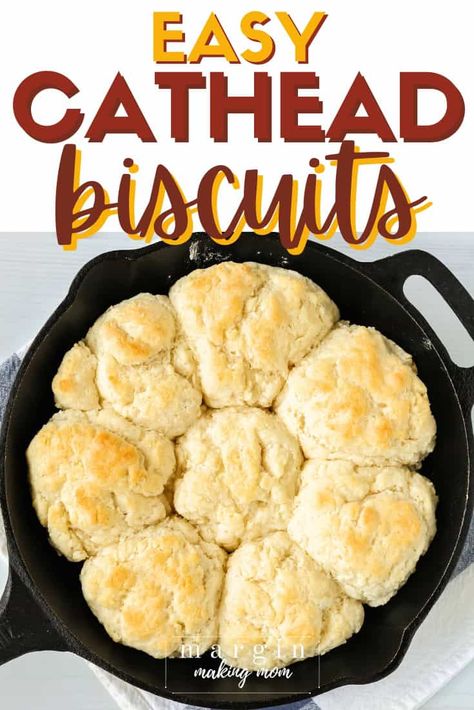 These Appalachian cathead biscuits are the perfect old-fashioned treat! They're great for breakfast or as a side with dinner. Fluffy drop biscuits are easy to make, and they're delicious with jam or apple butter! Old Fashioned Biscuit Recipe, Bisquick Drop Biscuits, Cathead Biscuits, Homemade Drop Biscuits, Fudge Brownie Pie, Bisquick Biscuits, Cornbread Biscuits, Best Biscuit Recipe, Drop Biscuits Recipe