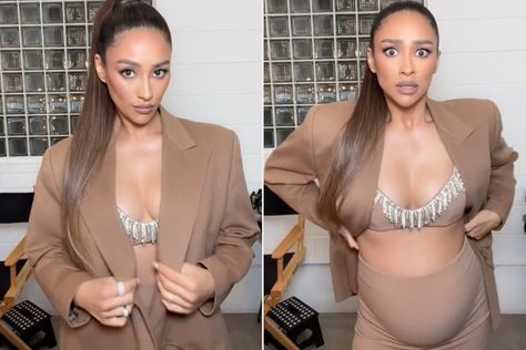 Shay Mitchell Pregnant Style, Hide Your Pregnant Belly Outfits, Hiding Pregnancy Bump Outfits, How To Hide Your Pregnancy Belly, Hide Pregnancy Outfits, Pregnancy Hiding Outfits, Hiding Baby Bump Outfits, Hidden Pregnancy Outfit, Hiding Pregnancy Bump