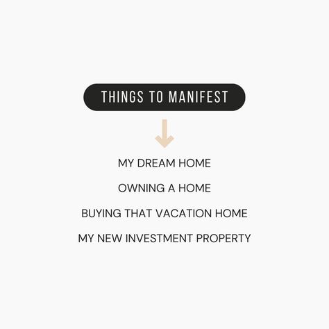 "🌟 New Week, New Opportunities! 🏡💼 This week, let's harness the power of manifestation to bring our real estate dreams to life. Whether you're envisioning your dream home or seeking to invest in a lucrative property, now is the perfect time to set your intentions and take inspired action. With #HalifaxRealtor by your side, you have a trusted partner who understands your goals and is committed to helping you achieve them. Manifesting a new home or investment property begins with clarity of vi... Manifesting A New Home, Things To Manifest, Bossbabe Quotes Motivation, Real Estate Goals, New Year Post, Inspired Action, Power Of Manifestation, Realtor Social Media, Real Estate Agent Marketing