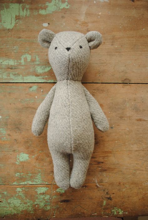 Bunny Rabbit and Bear Stuffed Animal Doll Sewing Pattern / - Etsy New Zealand Bear Patterns Sewing, Teddy Bear Patterns Free, Dolls And Daydreams, Diy Teddy Bear, Memory Bears Pattern, Bear Patterns Free, Teddy Bear Sewing Pattern, Bear Patterns, Monkey Stuffed Animal