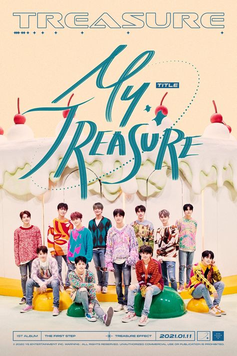 Treasure Poster, Newspaper Letters, Yg Entertaiment, Yg Family, Kpop Posters, Chapter One, Treasure Boxes, Kpop Funny, Yg Entertainment