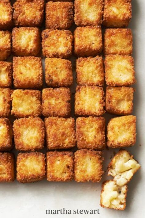 Fried Macaroni And Cheese, Fried Macaroni, Fried Mac And Cheese, The Best Snacks, Mac And Cheese Bites, Best Snacks, Superbowl Snacks, Cheese Bites, Cheese Appetizers