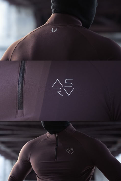 Cold weather performance. Incredibly soft thermal material with four-way stretch. Subtle mock neck traps essential heat. Ergonomic raglan sleeve design enhances range of motion. Reflective branding and sleeve strips provide high visibility at night. Polygiene® anti-odor technology. #ASRV #RelentlessPursuit #Activewear #Accessories #gymshorts #gymoutfit #GymAccessories #mensAccessories #Athleisure #MenFashion #Athleticwear #Gymwear #FitnessOutfits #Gym #Gymspiration Asrv Sportswear, Activewear Accessories, Running Outfit Men, Gym Clothing Brands, Healthy Food Logo, Clothes Sport, Sport Branding, Sportswear Design, Men's Sportswear