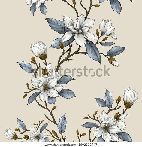 Free Watercolor Flowers, Floral Textile, Indian Flowers, Botanical Tattoo, Victorian Flowers, Floral Seamless Pattern, Jasmine Flower, Digital Borders Design, Flower Art Images