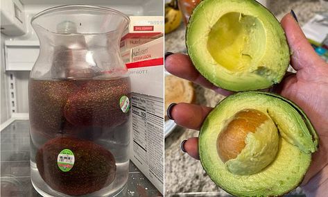 Avocados In Water, Garlic Bread From Scratch, How To Store Avocado, Sandwich Hacks, Cheeseburger Wraps, Egg Hacks, Perfect Poached Eggs, Aussie Food, Piece Of Pizza