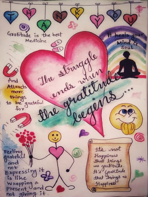 Gratitude Journal Drawings, Manifest Drawing Ideas, Gratitude Drawing Art, Manifestation Drawing Ideas, Gratitude Board Ideas, Gratitude Art Projects For Kids, Gratitude Doodle, Gratitude Artwork, Drawing Affirmations