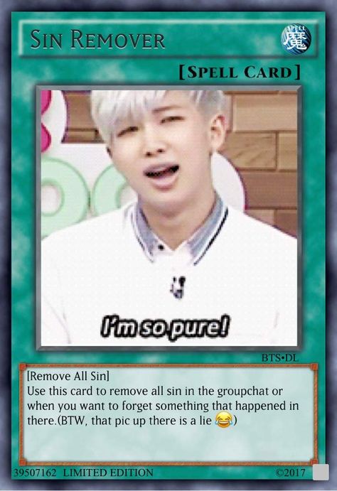 Pokemon Card Memes, Yugioh Trap Cards, The Group Chat, Response Memes, Funny Yugioh Cards, Bts Meme Faces, Current Mood Meme, Bts Memes Hilarious, Bts Meme