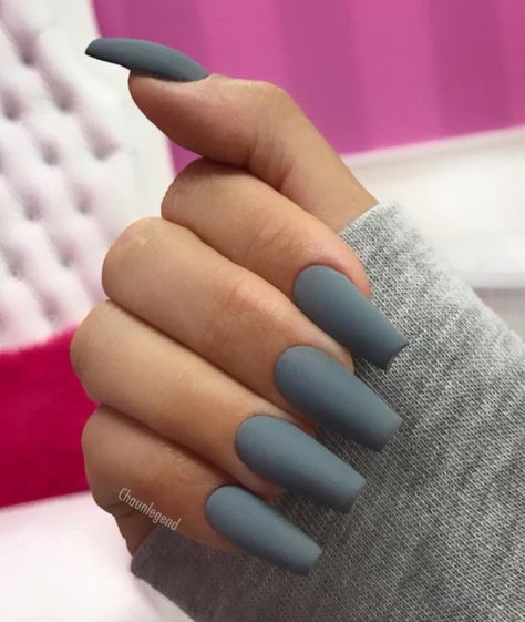 Coffin Design, Coffin Nails Matte, Short Coffin Nails, Matte Nails Design, Summer Acrylic Nails, Coffin Nails Designs, Matte Nails, Cute Acrylic Nails, Perfect Nails