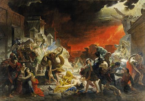 traditional art Traditional Artwork #painting The Last Day of Pompeii Karl Bryullov #2K #wallpaper #hdwallpaper #desktop The Last Day Of Pompeii, Last Day Of Pompeii, Pompeii Paintings, Google Art Project, Romantic Era, Roman City, Russian Painting, Traditional Artwork, Art Academy