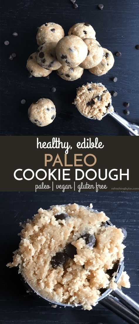 Looking for edible protein cookie dough? Try this five ingredient protein paleo cookie dough - 5 minutes to make, no bake, egg-free, and vegan protein balls with NO refined sugar! This creamy, smooth, and deliciously rich recipe is filled with protein and is paleo, low carb, vegan, paleo, gluten free, dairy free, and sugar free, and so festive for Easter! Check it out now! #glutenfree #vegan #healthy #lowcarb #cookiedough #paleo #spring Edible Protein Cookie Dough, Edible Desserts, Cookie Dough Gluten Free, Vegan Protein Balls, Protein Cookie Dough Recipe, Paleo Cookie Dough, Paleo Cookie, Sunday Baking, Paleo Plan